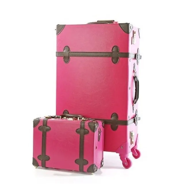 20"22"24"Inch Pu Leather Trip Wheels Suitcases And Travel Bags,Wheel Universal Wheel For Men And