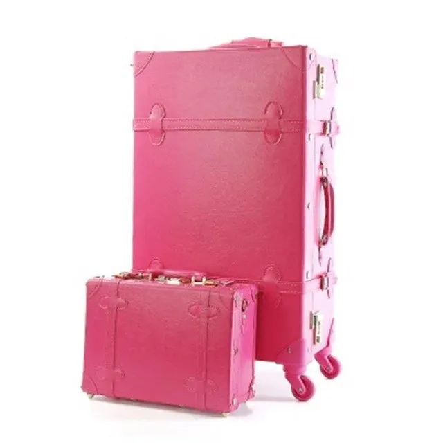 20"22"24"Inch Pu Leather Trip Wheels Suitcases And Travel Bags,Wheel Universal Wheel For Men And