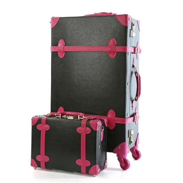 20"22"24"Inch Pu Leather Trip Wheels Suitcases And Travel Bags,Wheel Universal Wheel For Men And