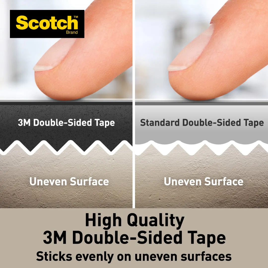 3M Scotch Indoor Double Sided Mounting Squares 25.4 mm x 25.4 mm