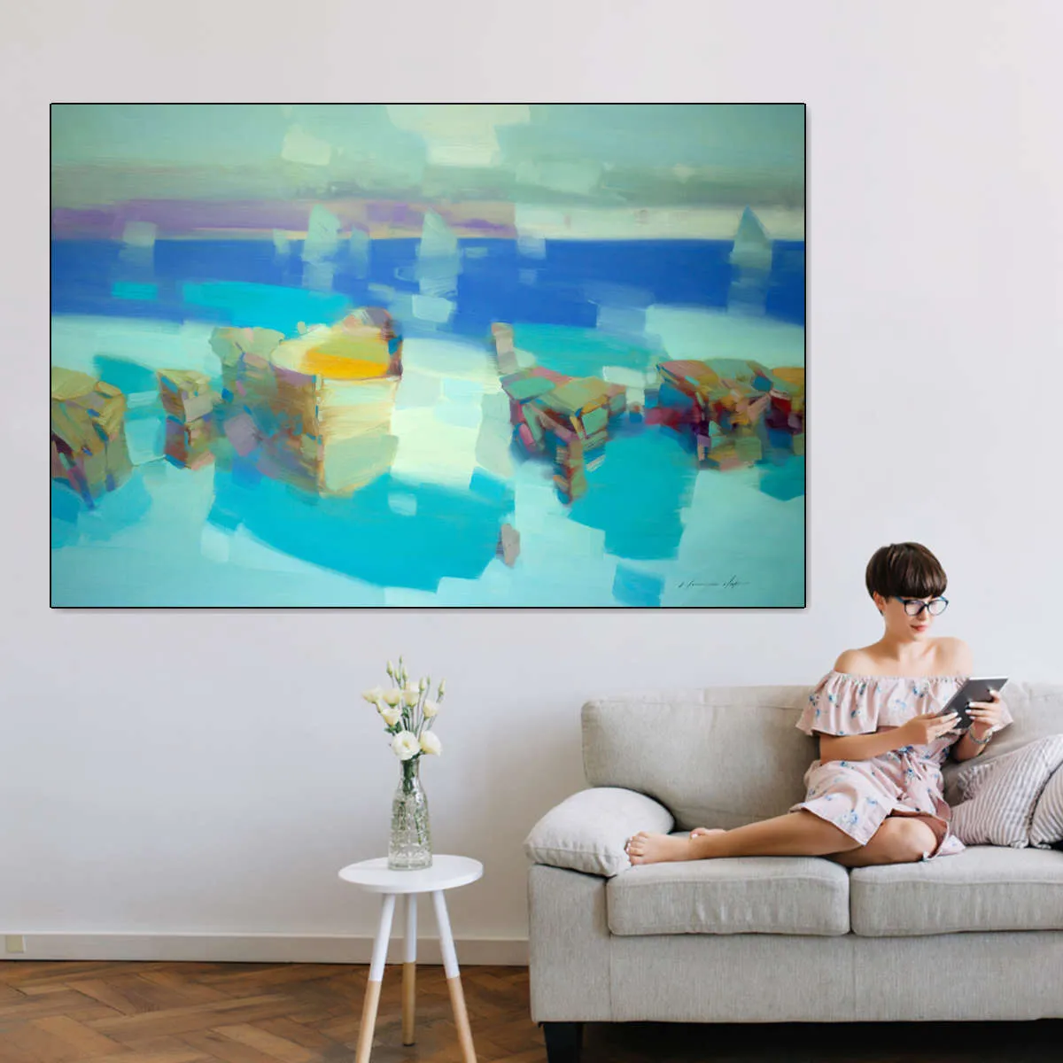 A Boat Wall Art