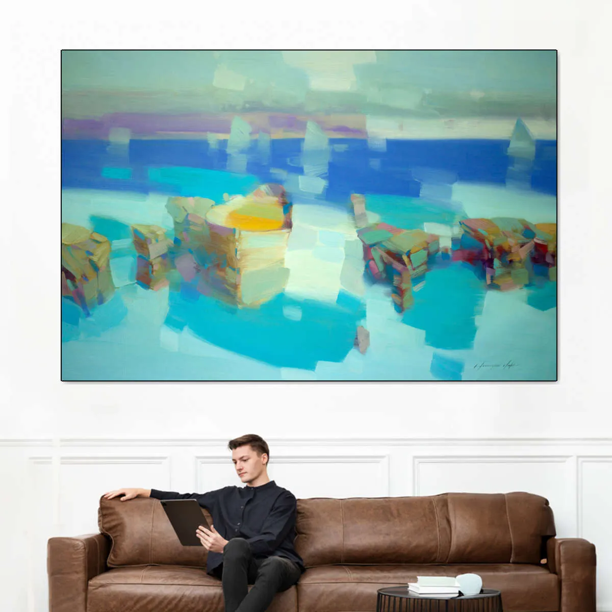 A Boat Wall Art