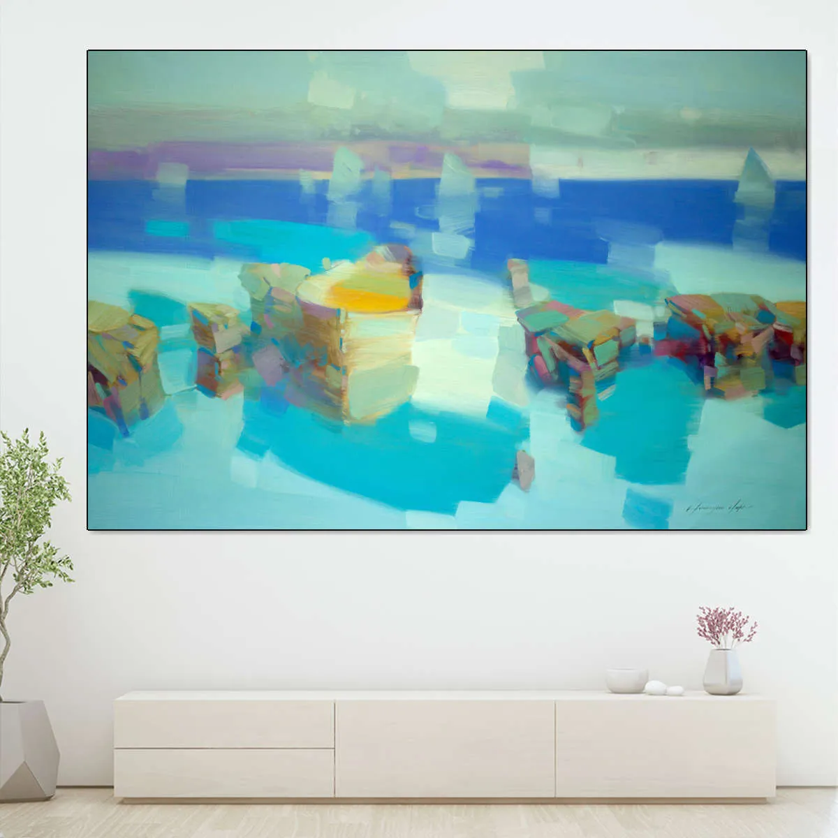 A Boat Wall Art