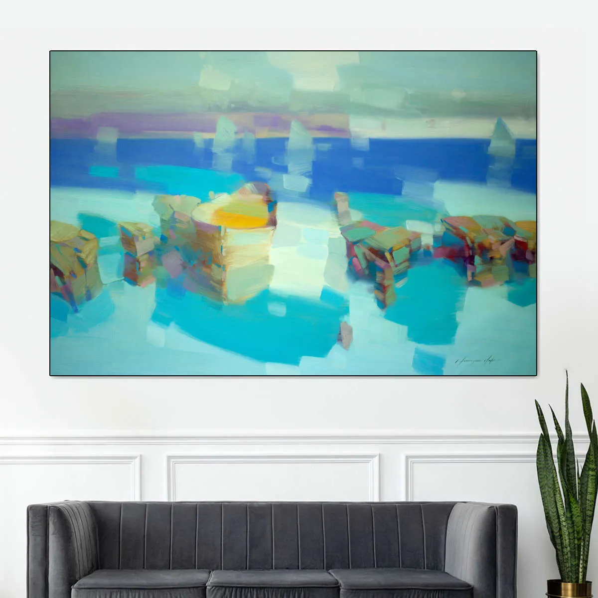 A Boat Wall Art
