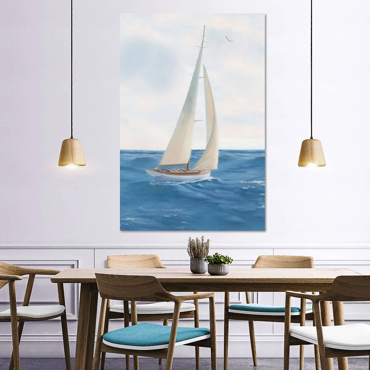 A Day At Sea III Wall Art