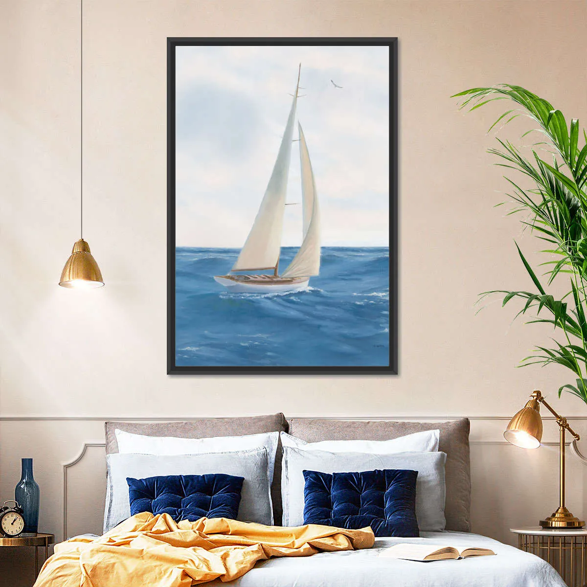 A Day At Sea III Wall Art