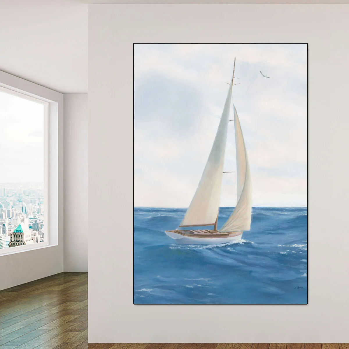 A Day At Sea III Wall Art
