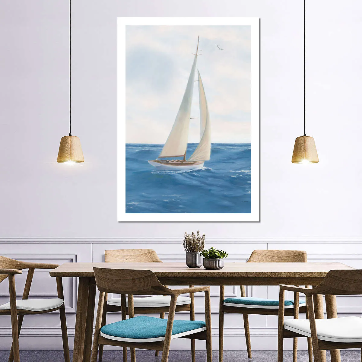 A Day At Sea III Wall Art