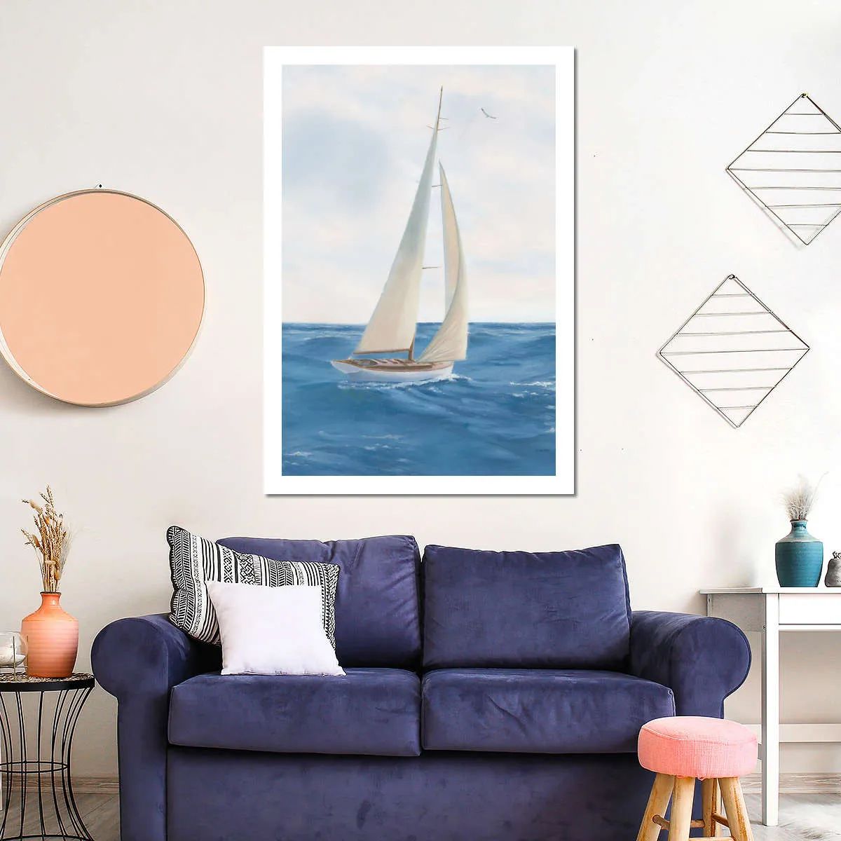 A Day At Sea III Wall Art