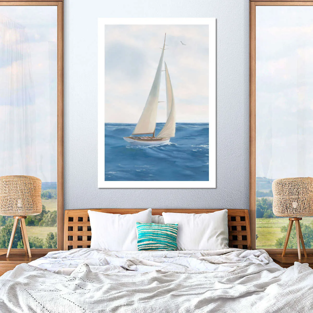 A Day At Sea III Wall Art