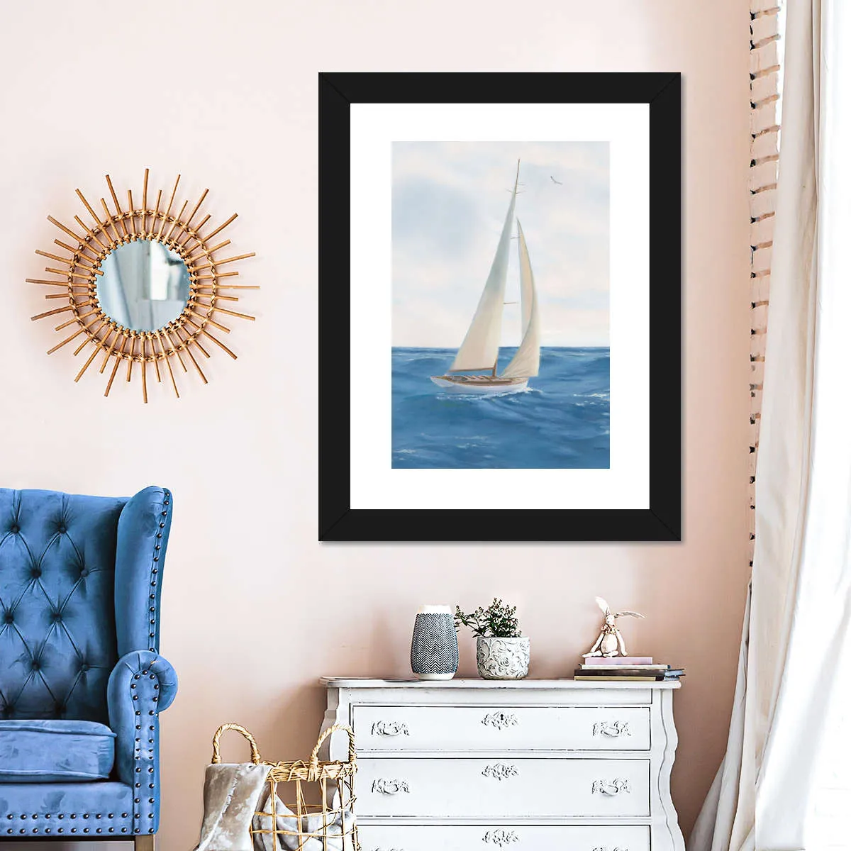 A Day At Sea III Wall Art
