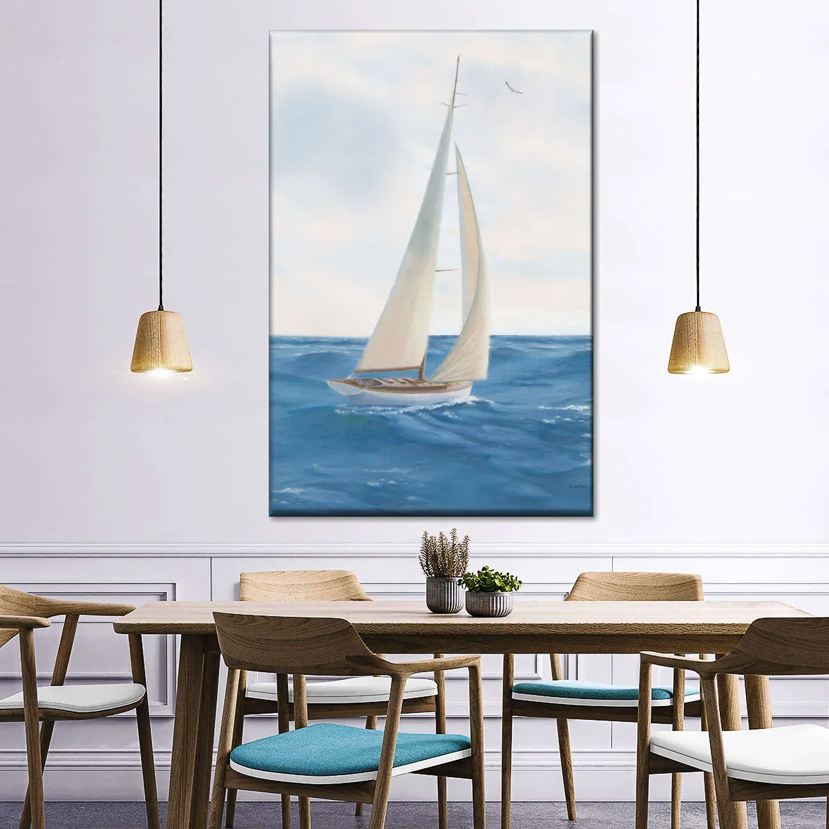 A Day At Sea III Wall Art