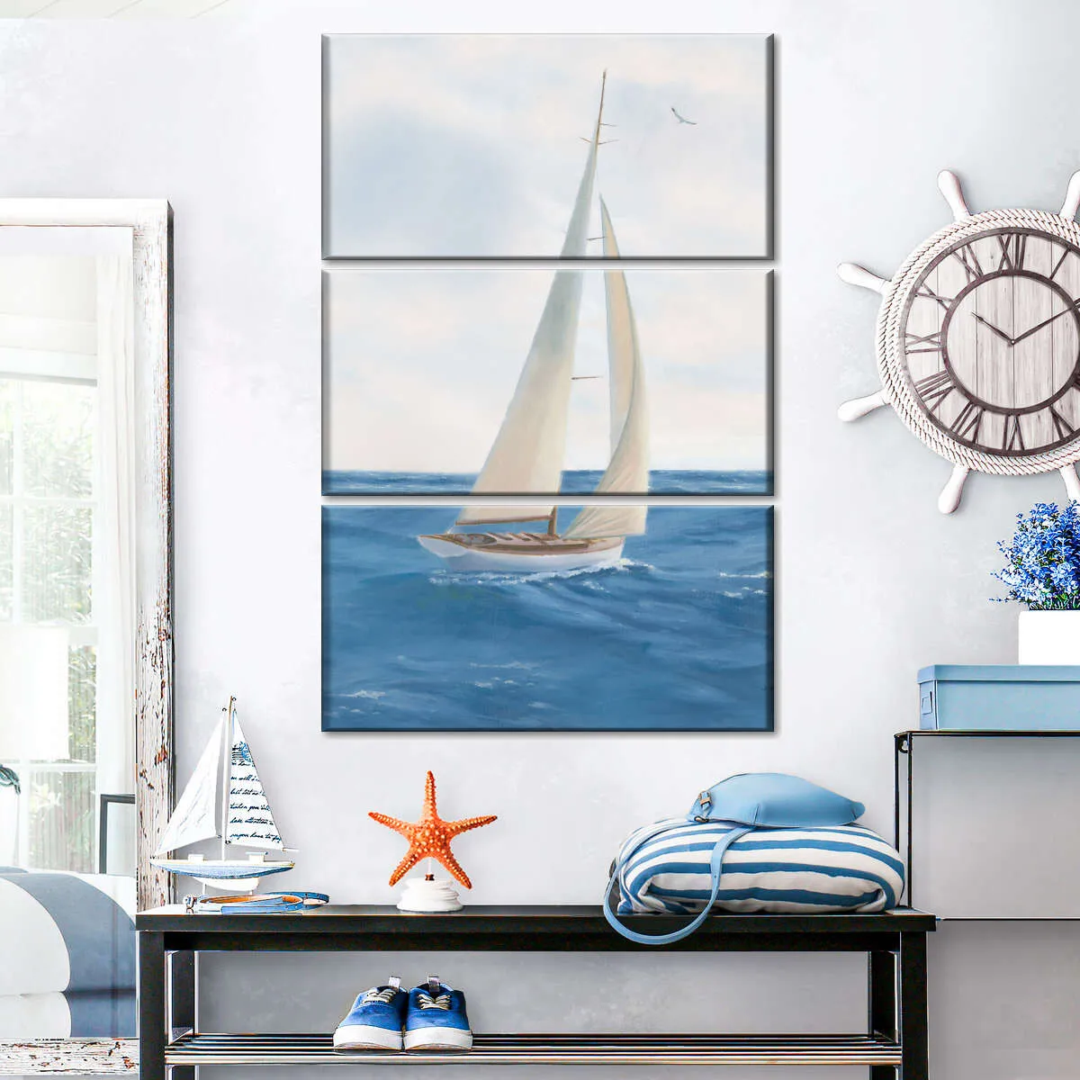 A Day At Sea III Wall Art