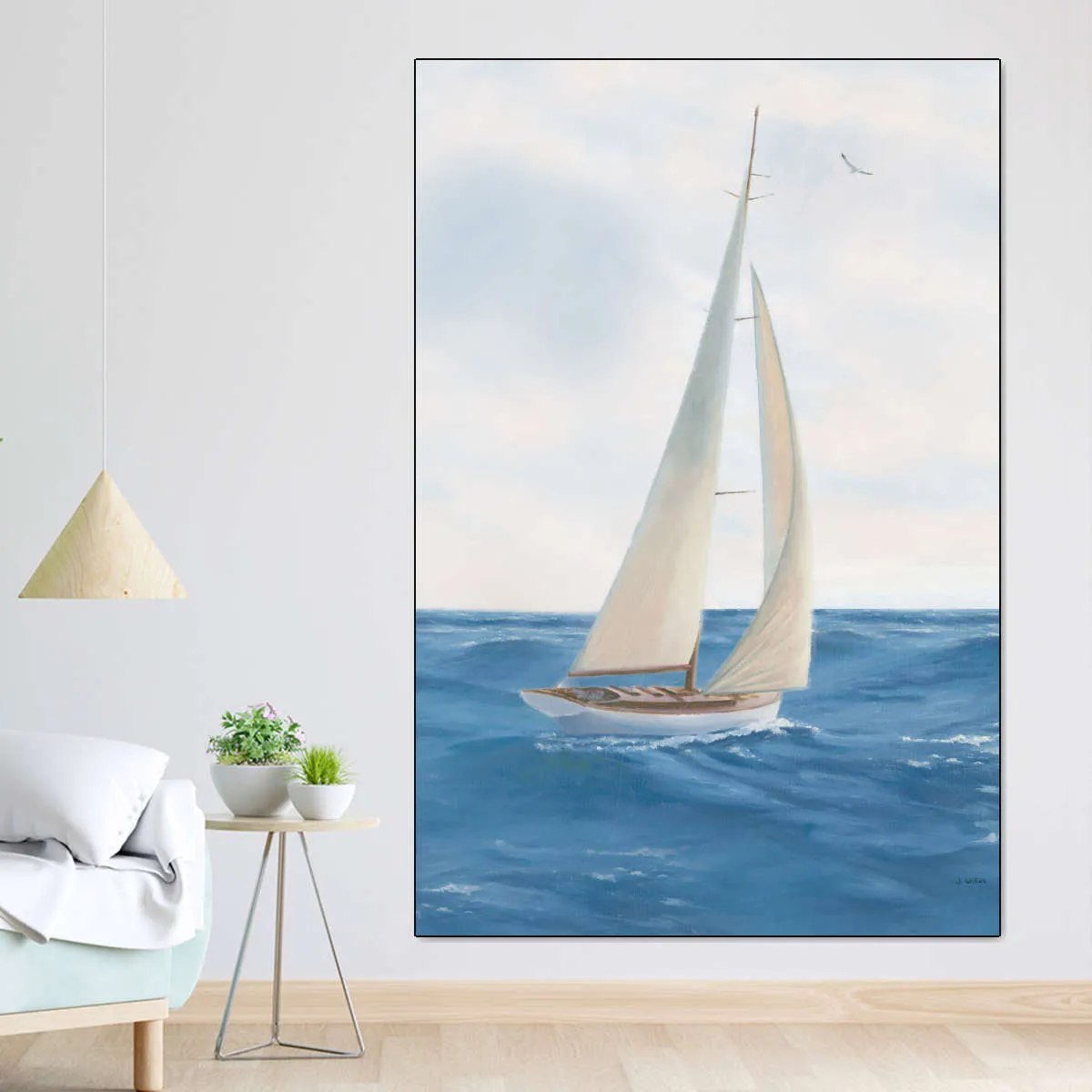 A Day At Sea III Wall Art