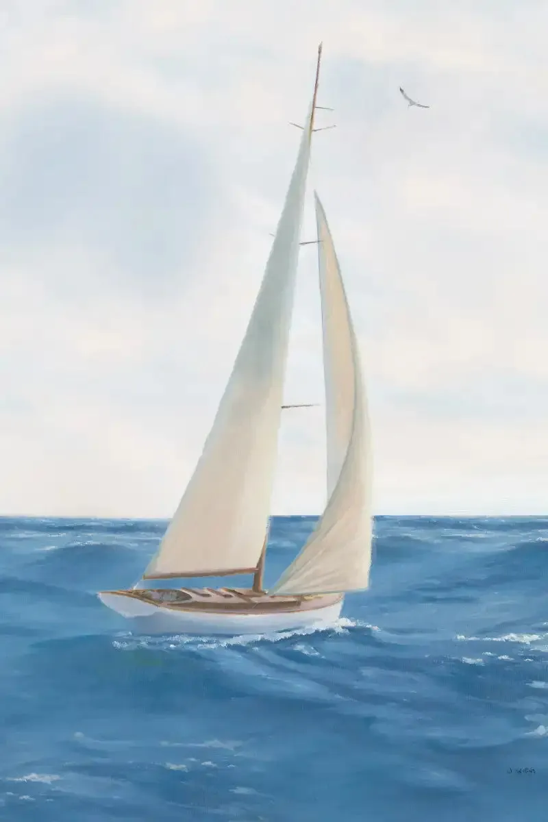 A Day At Sea III Wall Art