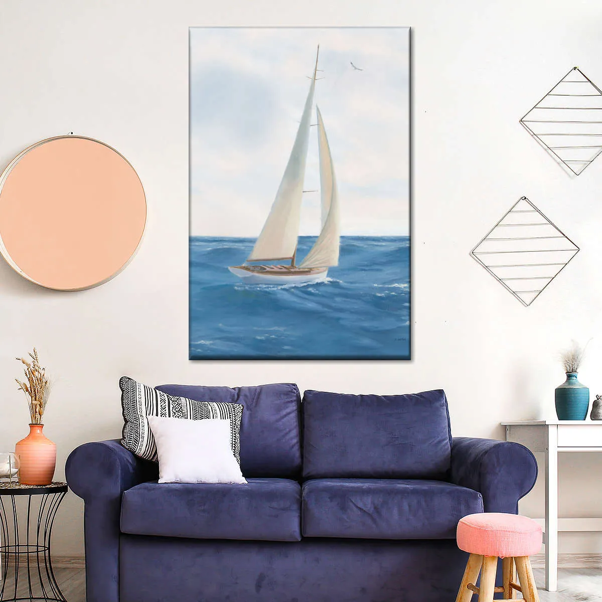 A Day At Sea III Wall Art