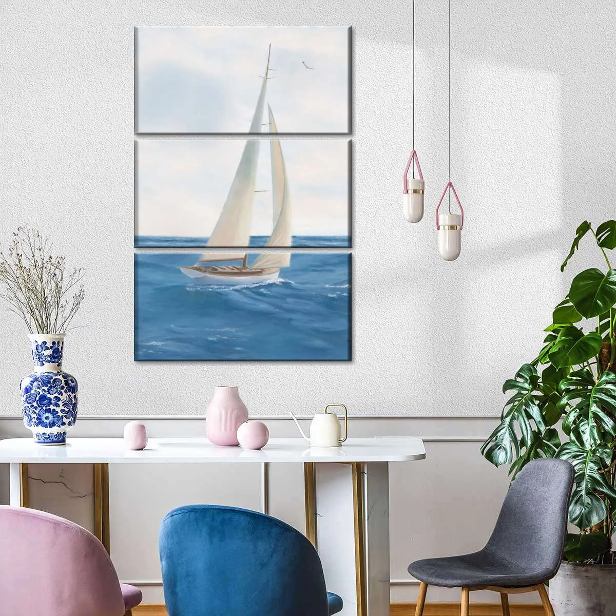 A Day At Sea III Wall Art