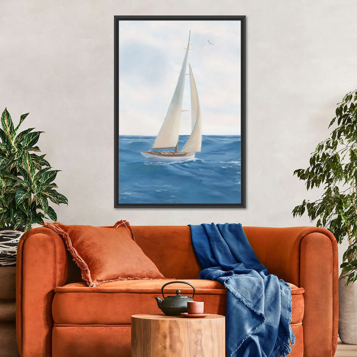 A Day At Sea III Wall Art