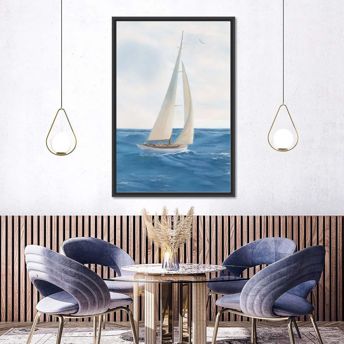 A Day At Sea III Wall Art