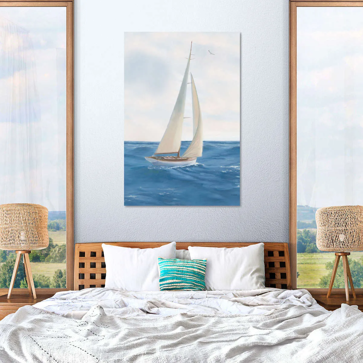 A Day At Sea III Wall Art