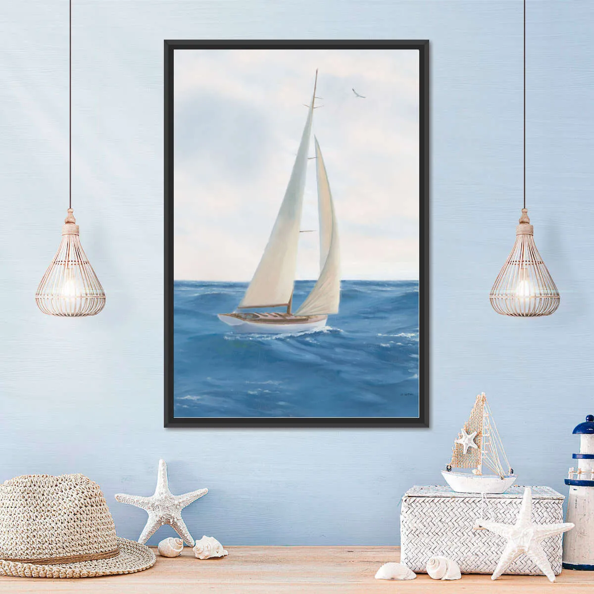 A Day At Sea III Wall Art