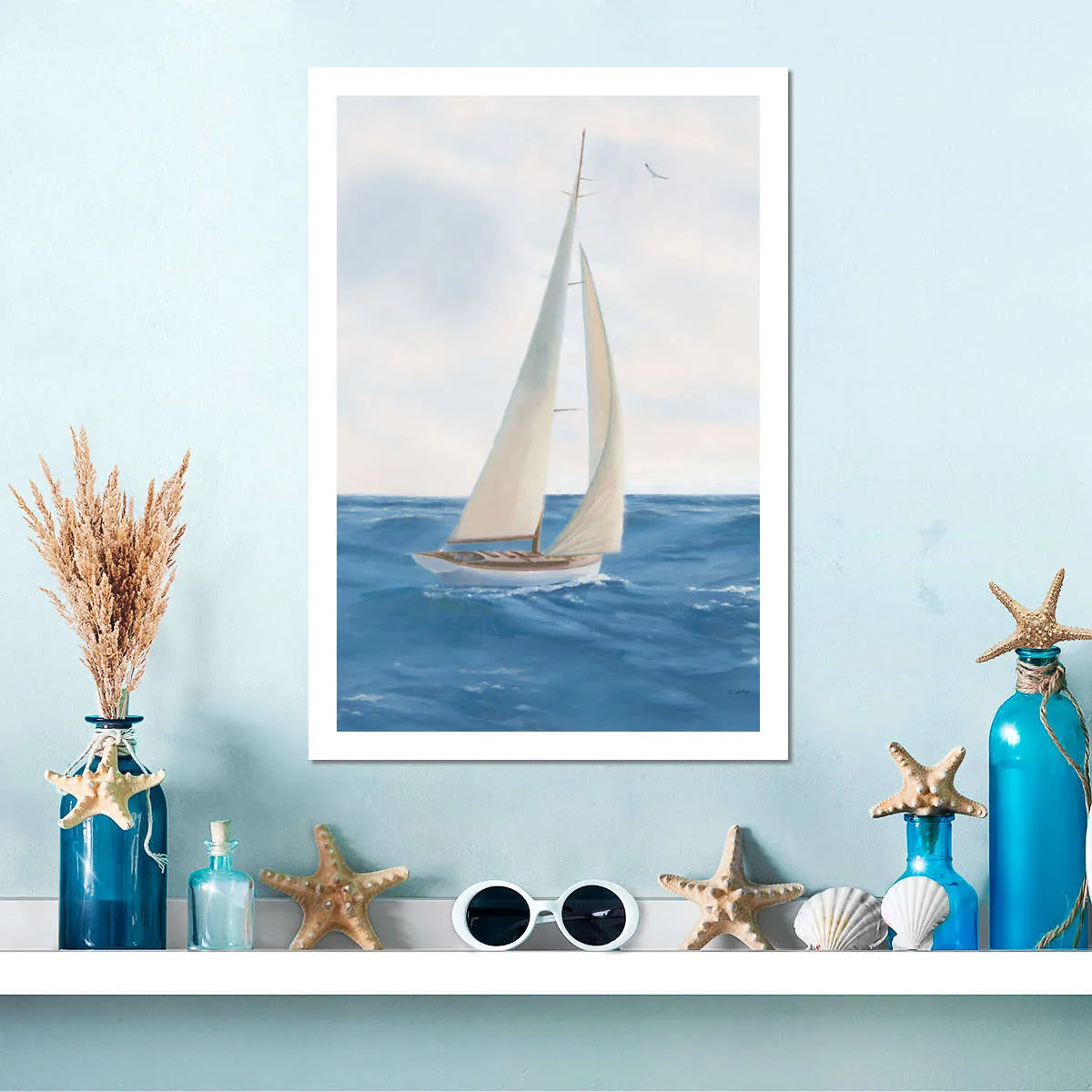 A Day At Sea III Wall Art