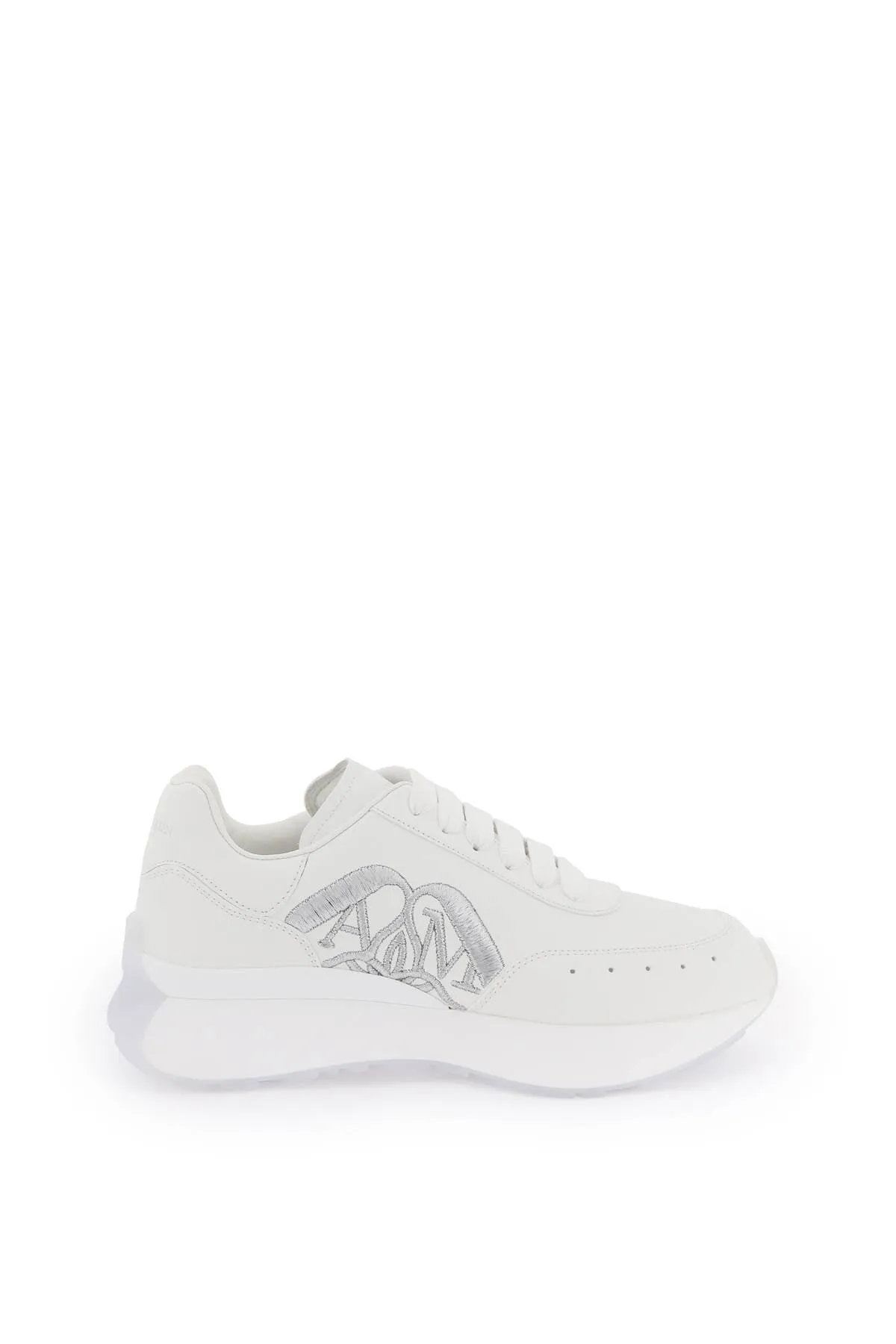 Alexander mcqueen leather sprint runner sneakers