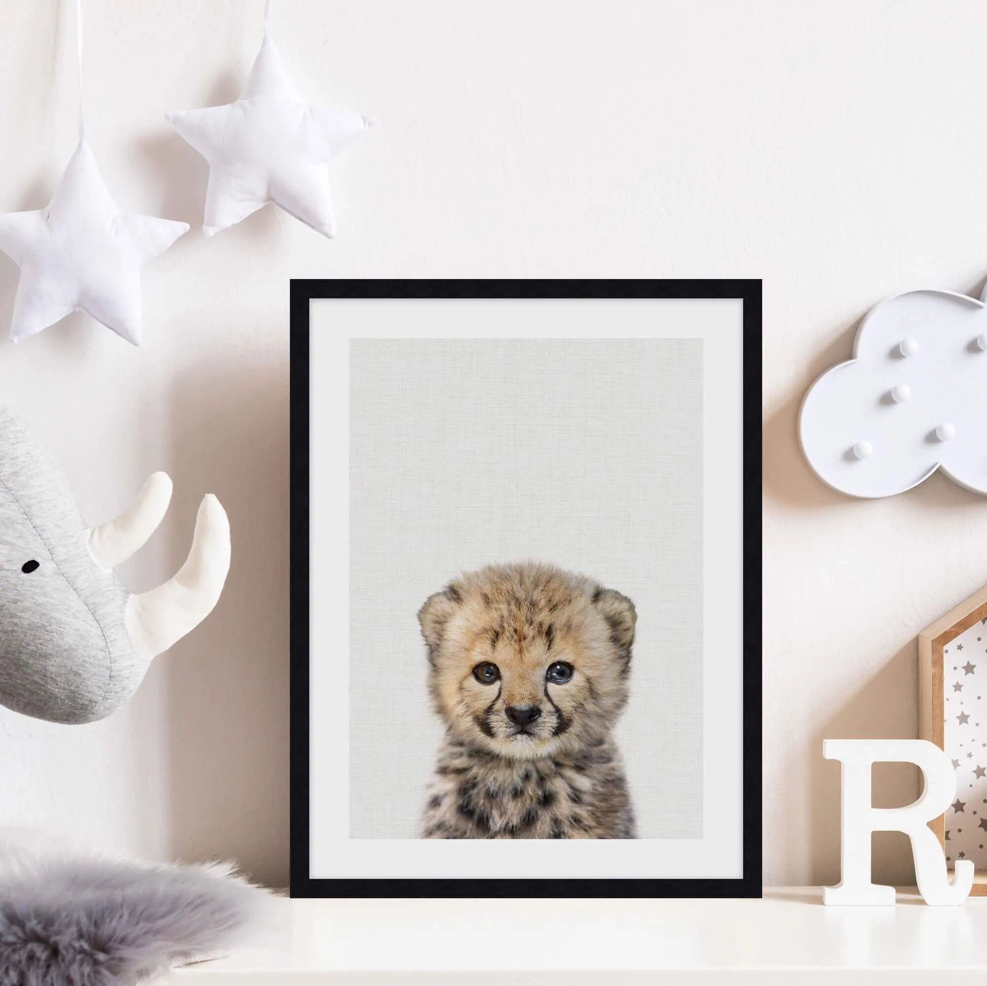 Baby Cheetah Peekaboo