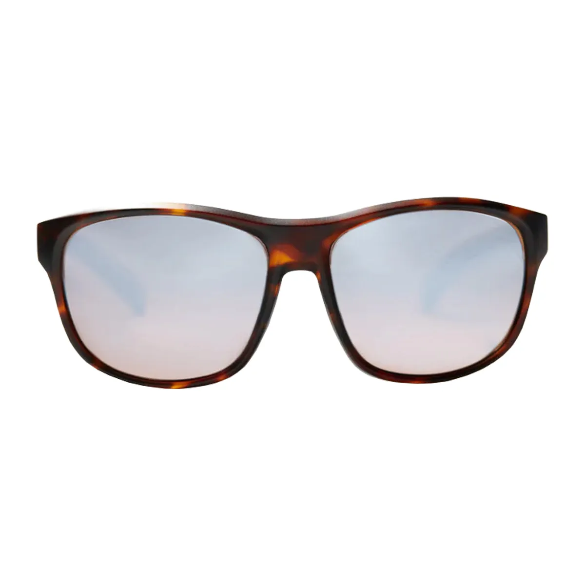 Bajio Scuch Brown Tortoise Matte Silver Mirror Glass