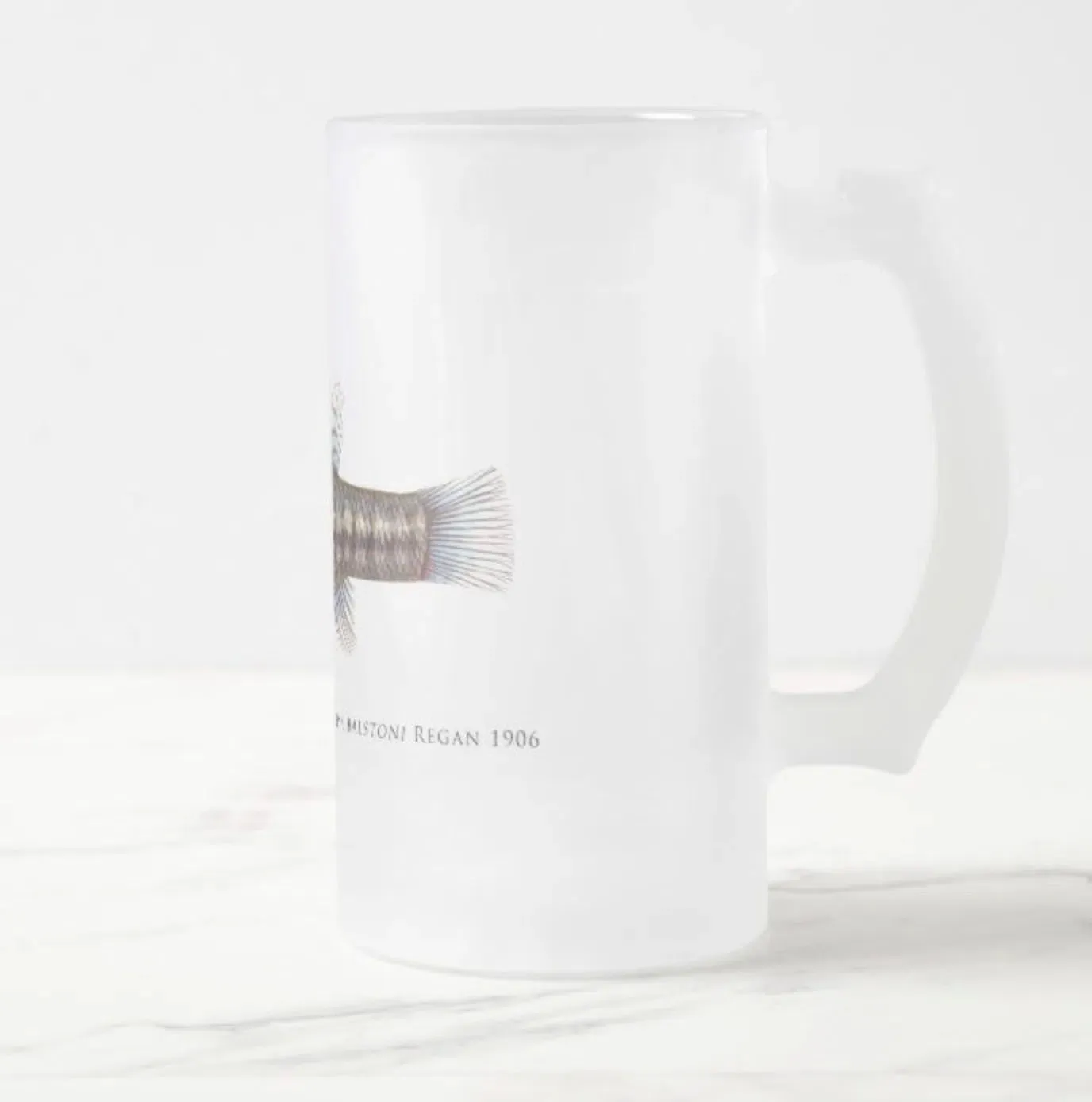 Balston's Pygmy Perch  - Frosted Glass Stein