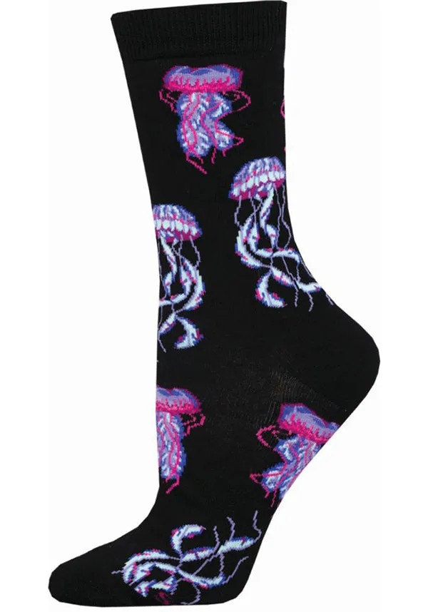 Bamboo Deep Sea Jelly | SOCKS