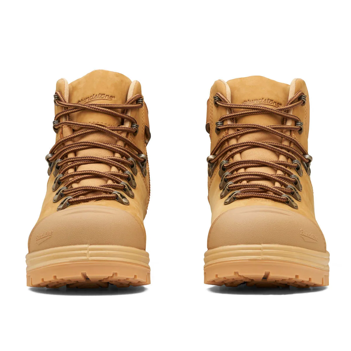 Blundstone Unisex Zip Up Series Safety Boot (Wheat) 243
