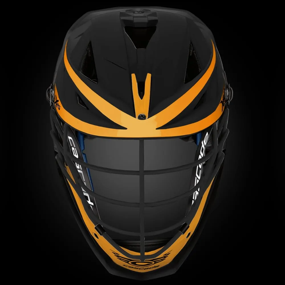 Cascade XRS Matte Shell CUSTOM Lacrosse Helmet