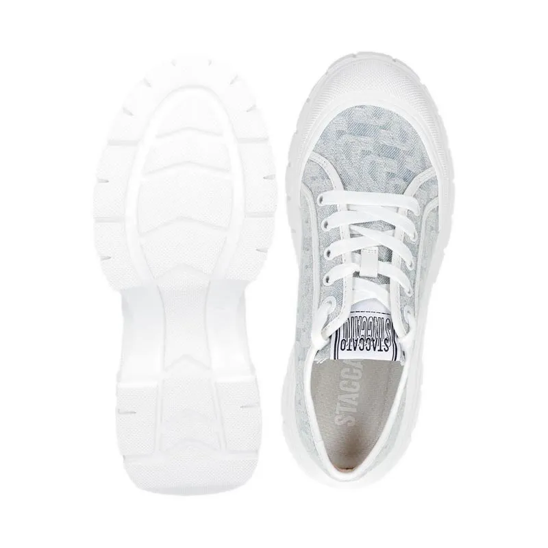 ESE11-BD7 Women's Sneakers - Blue Denim