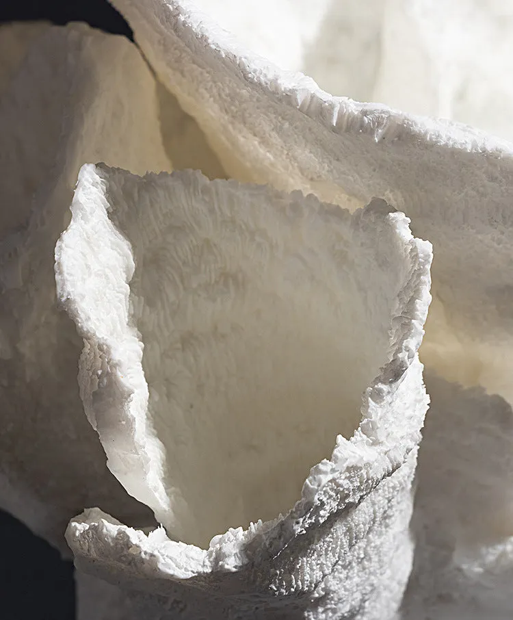 Faux White Coral Ornament