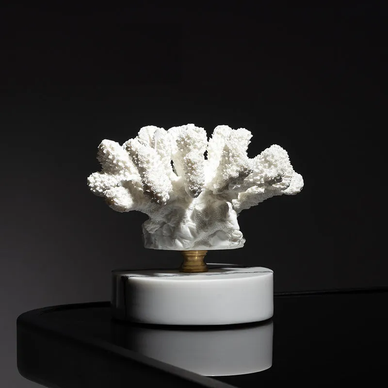 Faux White Coral Ornament