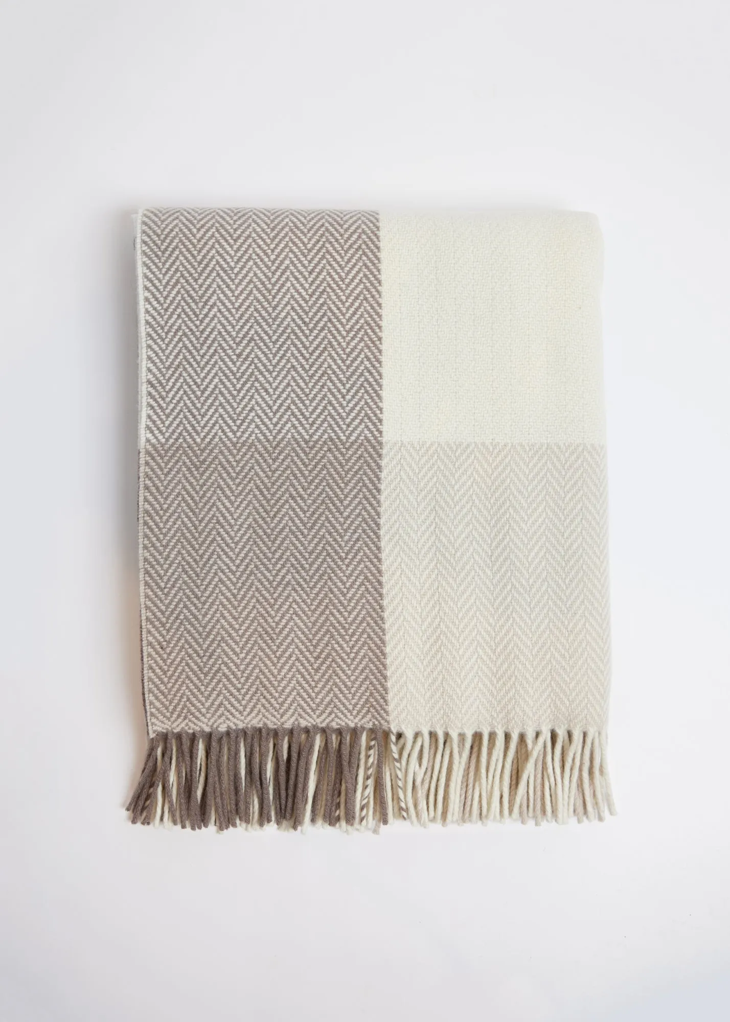 Foxford Dún na Rí Cashmere and Lambswool Throw