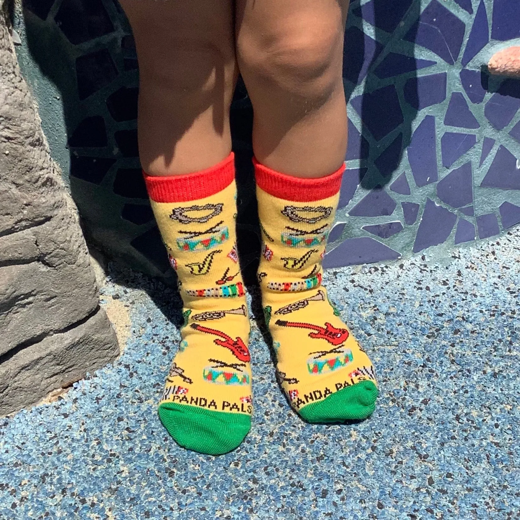 Fun Music Instruments Socks (Ages 3-7) from the Sock Panda