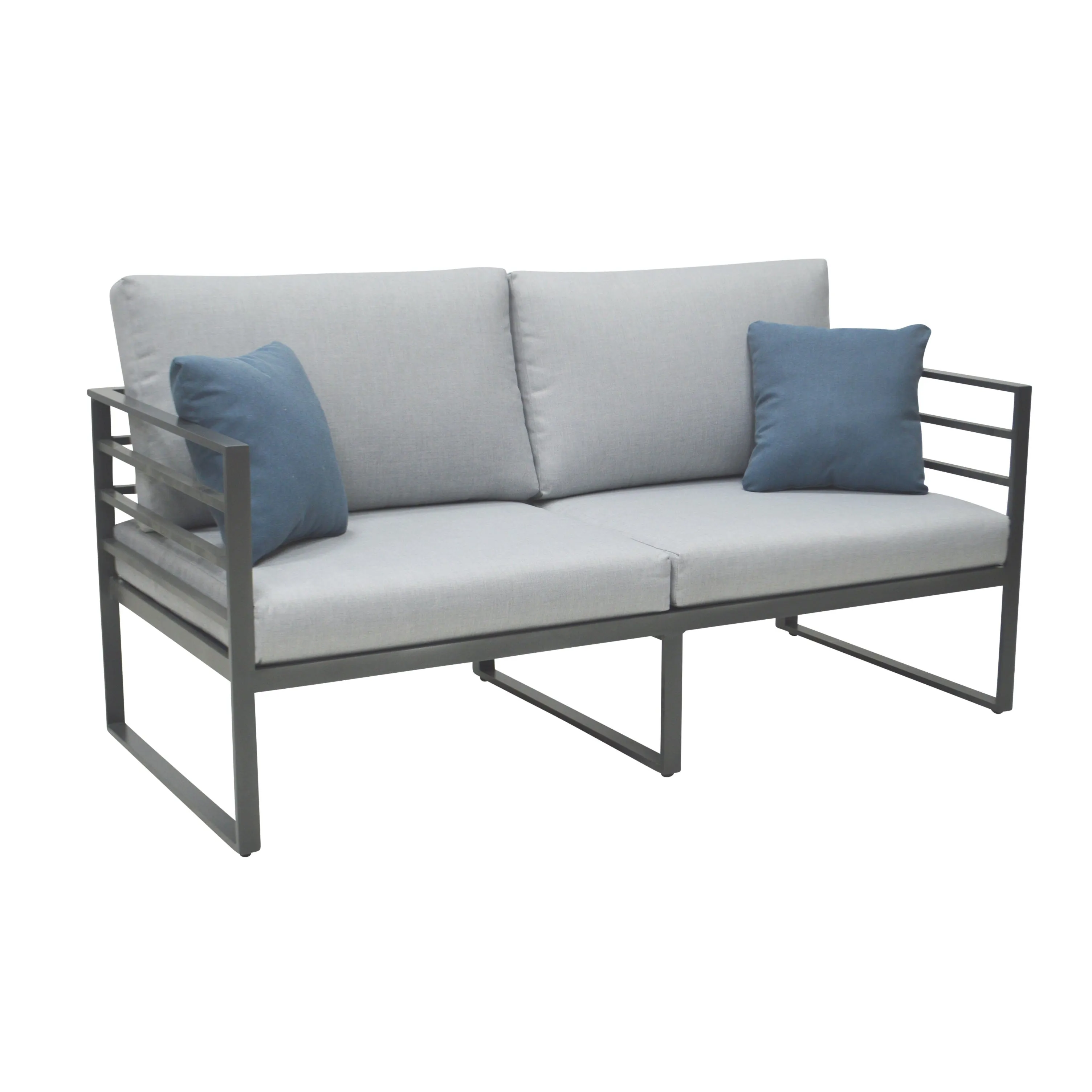 Graphite Grey 4-Piece Outdoor Seating Set