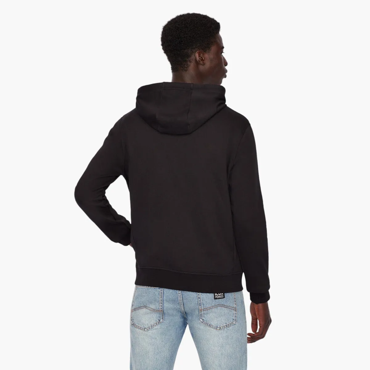 Icon Logo Zip Up Hooded Sweatshirt
