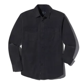Jeremiah Vintage Garment Dyed Cord Shirt - Navy