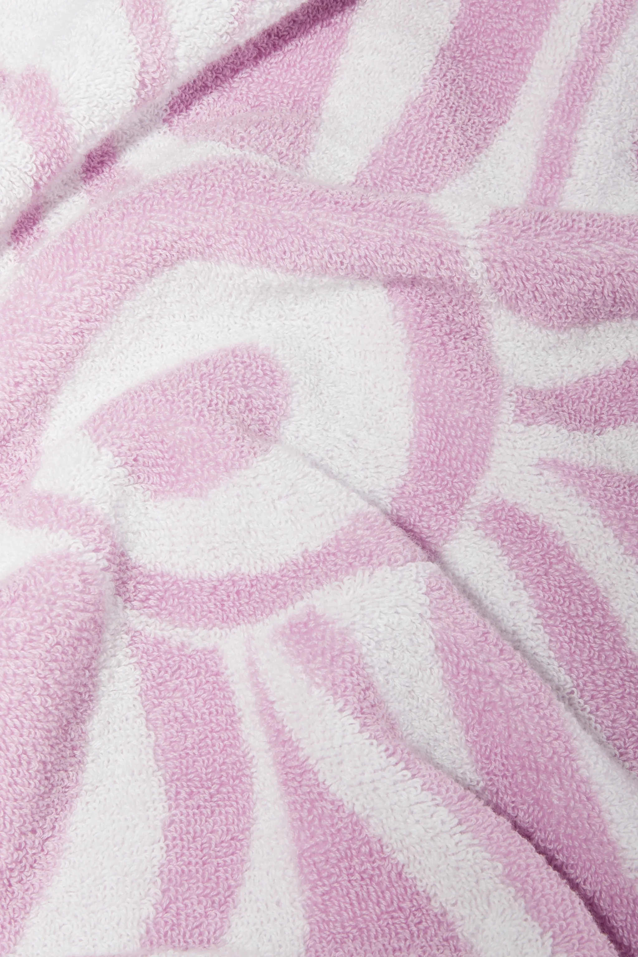 Marmo-Jacquard Cotton Beach Towel