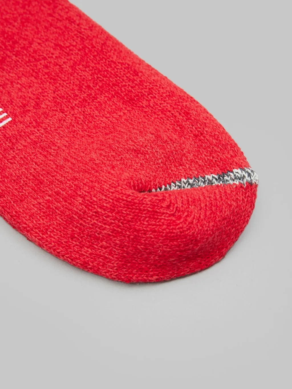 Nishiguchi Kutsushita Silk Cotton Socks Red