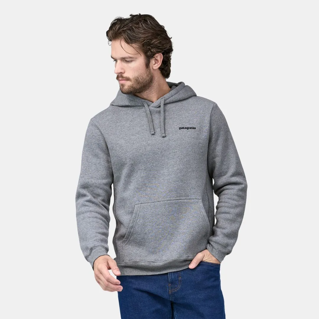 Patagonia Unisex Fitz Roy Icon Uprisal Hoody Gravel Heather