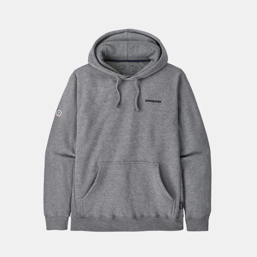 Patagonia Unisex Fitz Roy Icon Uprisal Hoody Gravel Heather