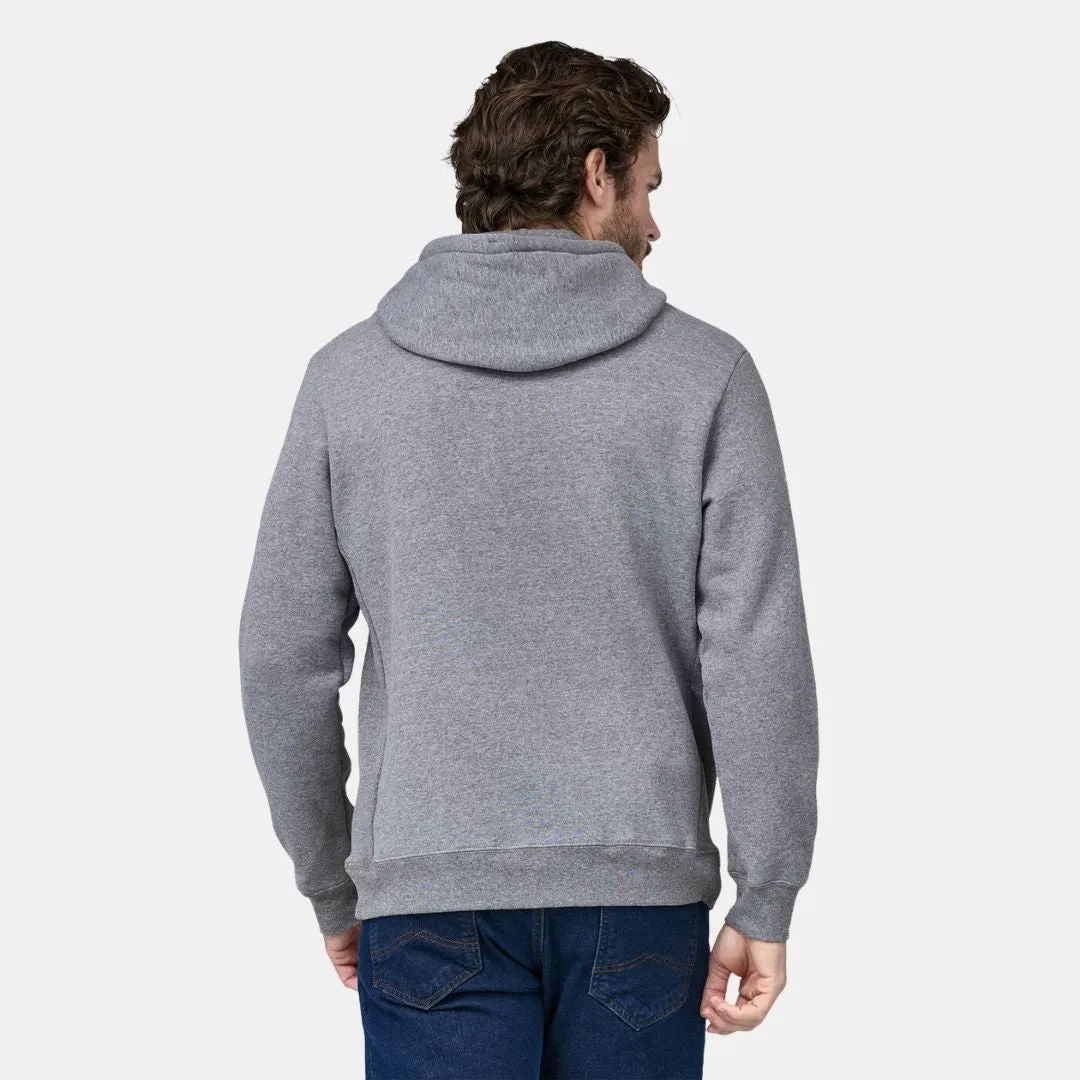 Patagonia Unisex Fitz Roy Icon Uprisal Hoody Gravel Heather