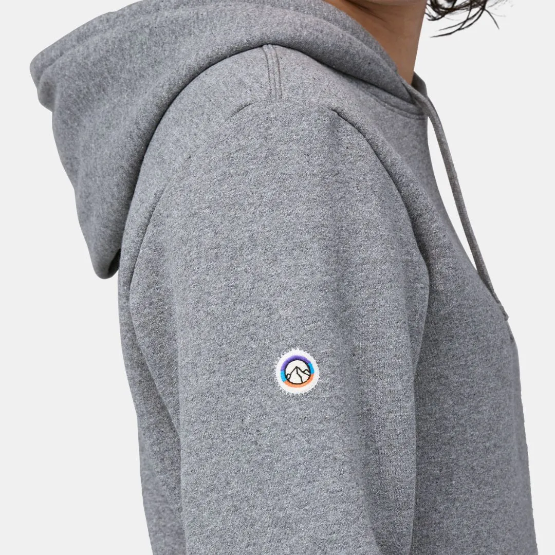 Patagonia Unisex Fitz Roy Icon Uprisal Hoody Gravel Heather