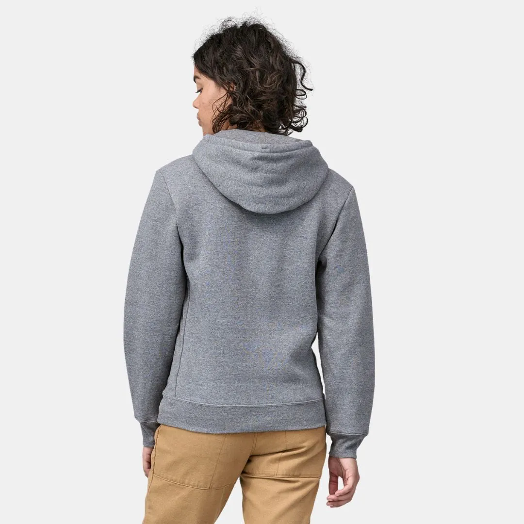 Patagonia Unisex Fitz Roy Icon Uprisal Hoody Gravel Heather