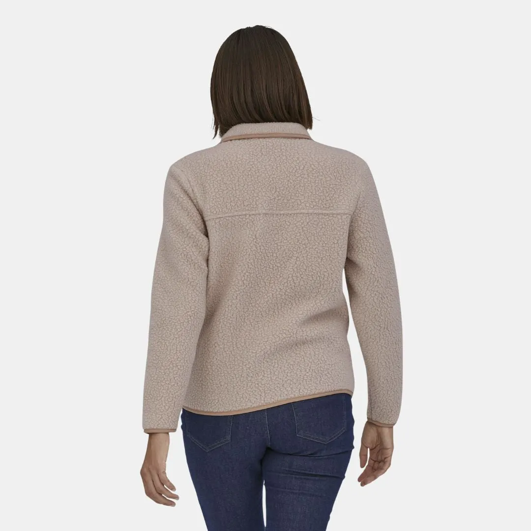 Patagonia Women's Retro Pile Fleece Jacket Sharoom Taupe