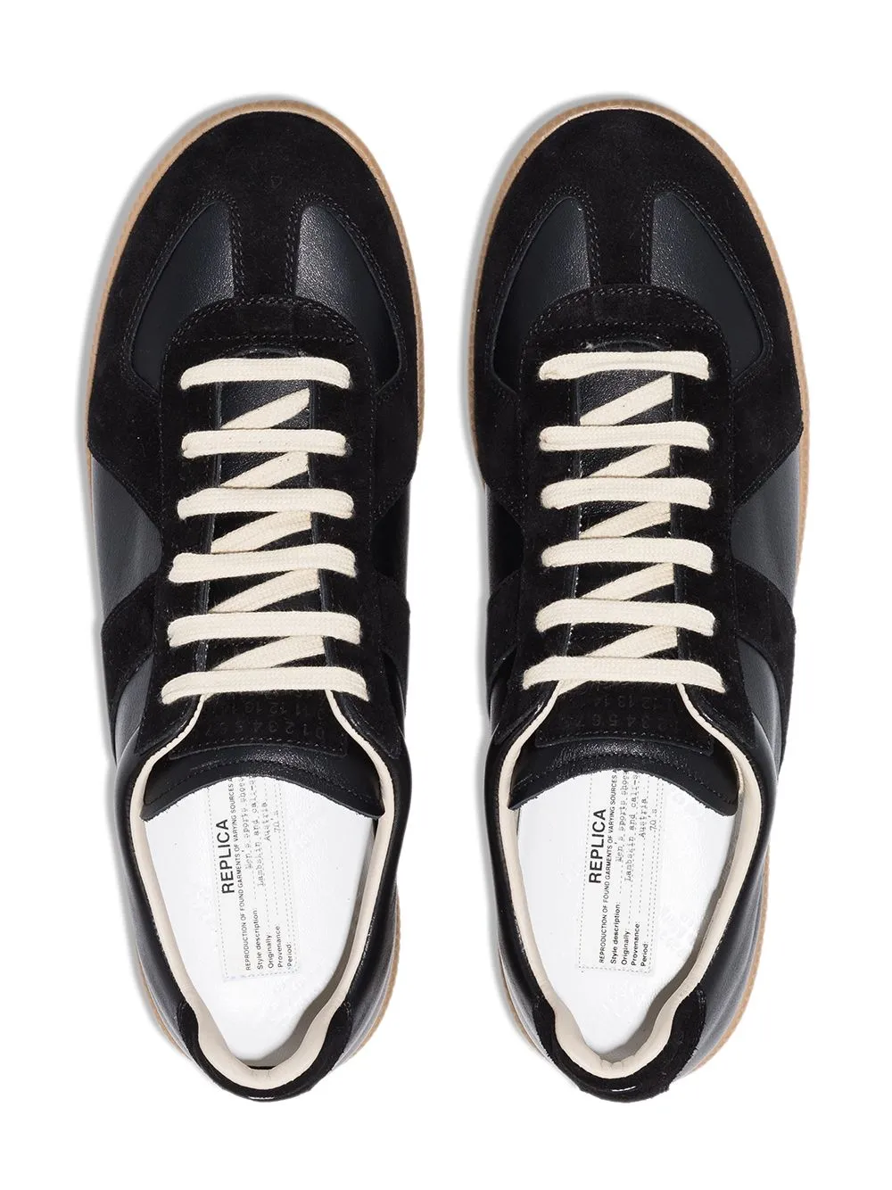 REPLICA LEATHER SNEAKERS